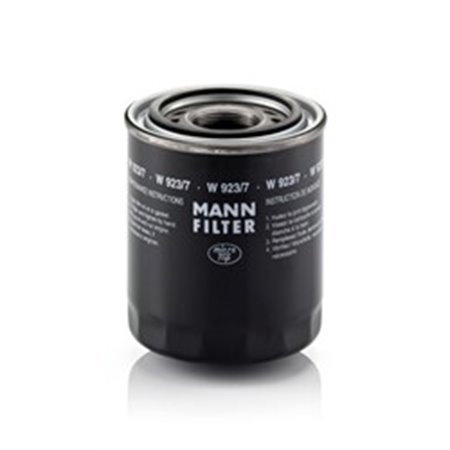 W 923/7 Hydraulic Filter, automatic transmission MANN-FILTER