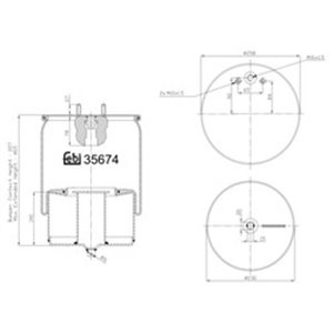 35674 Bälg, luftfjädring FEBI BILSTEIN - Top1autovaruosad