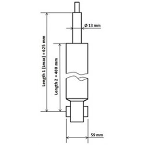 3448024 Амортизатор KYB - Top1autovaruosad