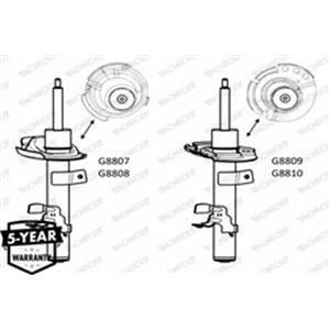 G8809 Shock Absorber MONROE - Top1autovaruosad