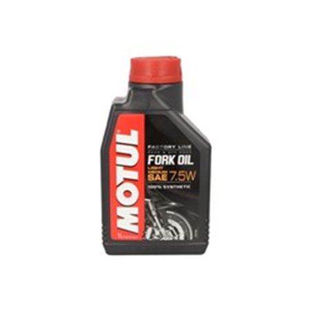 MOTUL MOTO FORKOIL FL 7,5W 105926 - Shock absorber oil MOTUL Fork Oil Factory Line SAE 7,5W 1l synthetic
