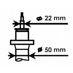 324703 Iskunvaimennin KYB - Top1autovaruosad