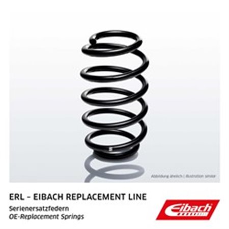 EIBACH R10217 - Coil spring front L/R fits: SKODA OCTAVIA II VW EOS, GOLF V, GOLF VI, JETTA III, JETTA IV 1.4-2.0D 08.05-