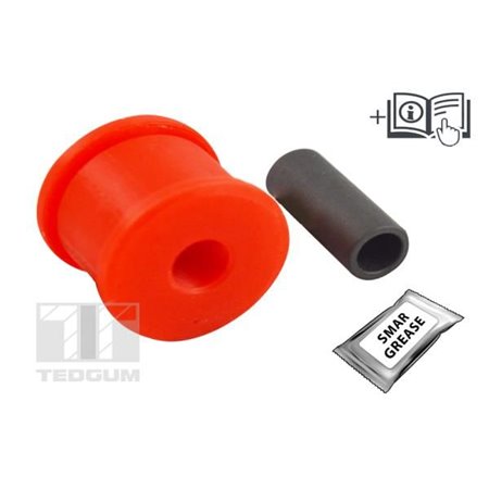 TED97399 Polyurethane bushing L/R, 4pcs, fitting position: bottom/front/re