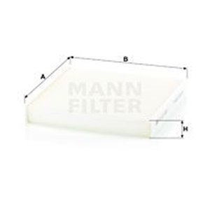 CU 22 029 Filter, kabin luft MANN-FILTER - Top1autovaruosad