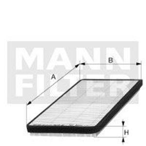MANN-FILTER CU 2136 - Cabin filter fits   - Top1autovaruosad