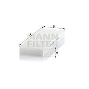 CU 3869 Filter,salongiõhk MANN-FILTER - Top1autovaruosad