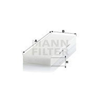 MANN-FILTER CU 3869 - Cabin filter fits: MERCEDES ACTROS, ACTROS MP2 / MP3, ECONIC, ECONIC 2 04.96-