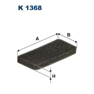 K 1368 Filter, cabin air FILTRON - Top1autovaruosad