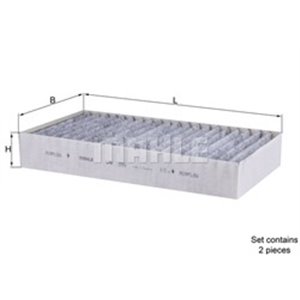 LAK 295/S Filter, cabin air KNECHT - Top1autovaruosad