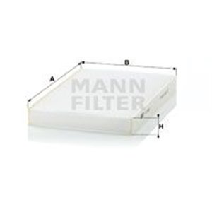 CU 2952 Filter,salongiõhk MANN-FILTER - Top1autovaruosad