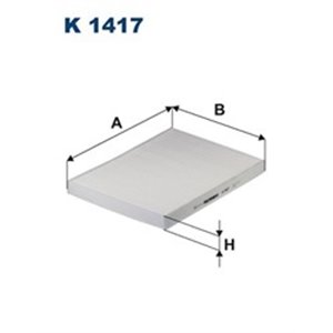 K 1417  Dust filter FILTRON 