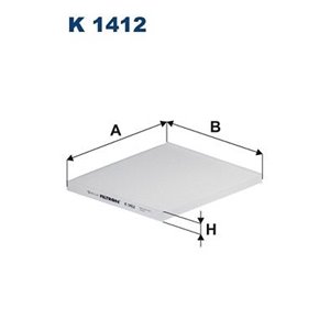 K 1412 Filter, kabin luft FILTRON - Top1autovaruosad