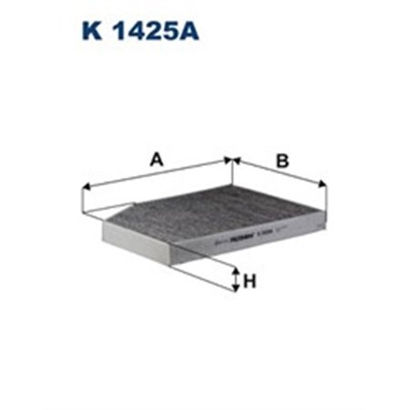 FILTRON K 1425A - Cabin filter fits: BMW 2 (G42), 3 (G20, G80, G28), 3 (G21), 3 (G21, G81), 4 (G22, G82), 4 (G23, G83), 4 GRAN C