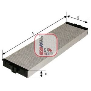 S 4157 CA Filter, cabin air SOFIMA - Top1autovaruosad