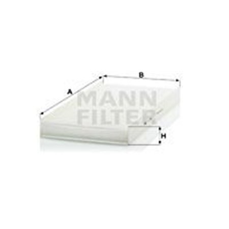 MANN-FILTER CU 5096 - Cabin filter fits: MERCEDES CAPACITY, CITARO (O 530) 01.98-
