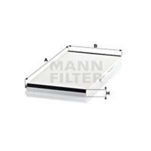 MANN-FILTER CU 6076 - Cabin filter fits   - Top1autovaruosad