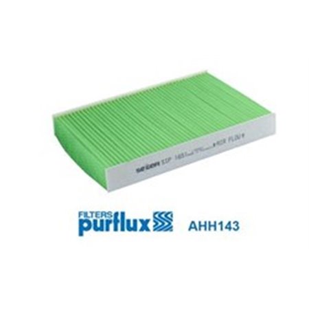PURFLUX AHH143 - Cabin filter anti-allergic fits: NISSAN KUBISTAR RENAULT CLIO II, KANGOO, KANGOO EXPRESS, MEGANE I, MEGANE I C