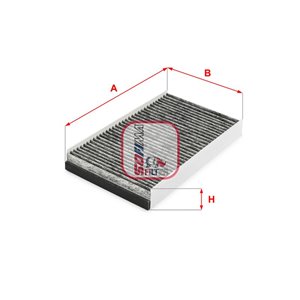 S 4267 CA Filter, cabin air SOFIMA - Top1autovaruosad