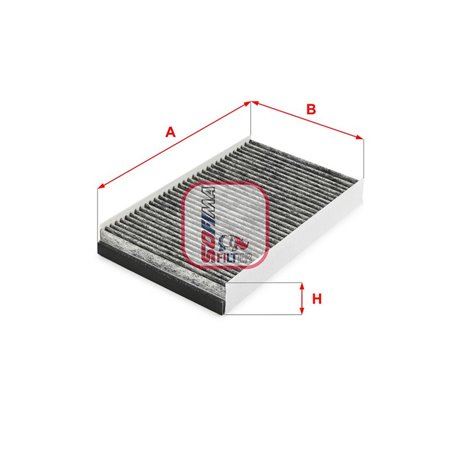 S4267CA Cabin filter with activated carbon fits: FIAT MULTIPLA 1.6 1.9D 0