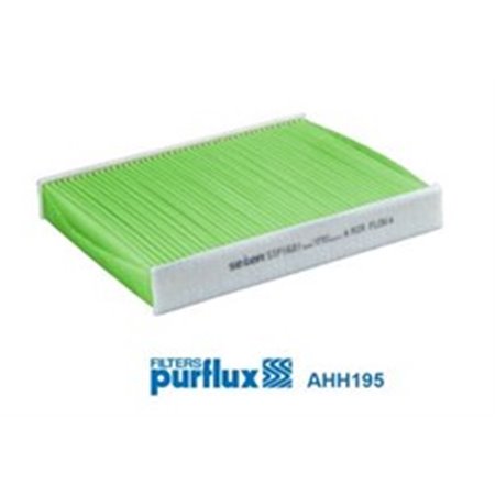 PURFLUX AHH195 - Hyttfilter anti-allergiska passar: FORD FIESTA V, FUSION 1.25-2.0 11.01-12.12