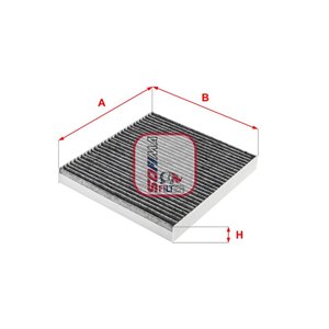 S 4275 CA Filter, cabin air SOFIMA - Top1autovaruosad