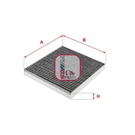 S 4275 CA Filter, cabin air SOFIMA