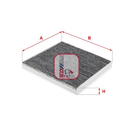 SOFIMA S 4269 CA - Cabin filter with activated carbon fits: CITROEN JUMPER FIAT DUCATO PEUGEOT BOXER 2.0D-Electric 04.06-