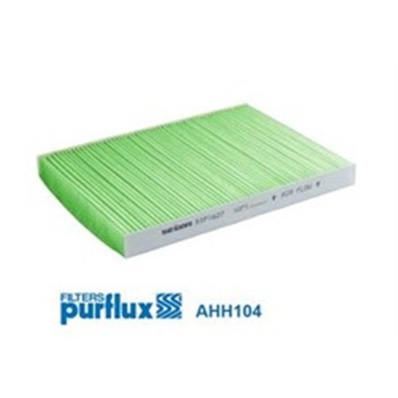 PURFLUX AHH104 - Cabin filter anti-allergic fits: AUDI A3, TT SEAT AROSA, CORDOBA, CORDOBA VARIO, IBIZA II, INCA, LEON, TOLEDO 