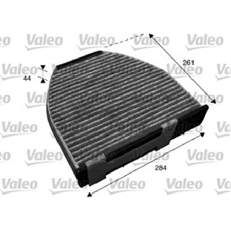 VALEO 715600 - Cabin filter with activated carbon fits: MERCEDES AMG GT (C190), AMG GT (R190), C (C204), C T-MODEL (S204), C (W2