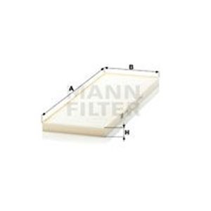 MANN-FILTER CU 4033 - Cabin filter fits   - Top1autovaruosad