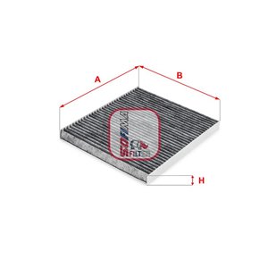 S 4256 CA Filter, kabin luft SOFIMA - Top1autovaruosad