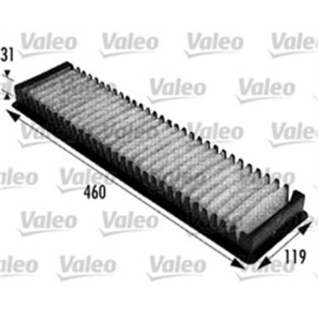 VALEO 698725 - Cabin filter with activated carbon fits: MINI (R50, R53), (R52) 1.4D/1.6 06.01-07.08
