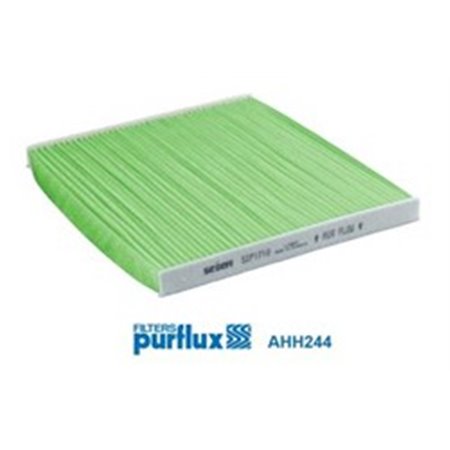 PURFLUX AHH244 - Cabin filter anti-allergic fits: ABARTH GRANDE PUNTO, PUNTO, PUNTO EVO ALFA ROMEO MITO CITROEN NEMO, NEMO/MIN