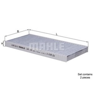 LAK 444/S Filter, kabin luft KNECHT - Top1autovaruosad