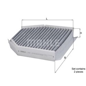 LAK 278/S Filter, kabin luft KNECHT - Top1autovaruosad