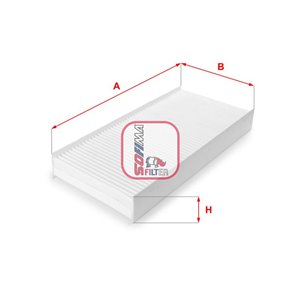 S 3136 C Filter, cabin air SOFIMA - Top1autovaruosad