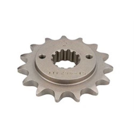 JTF296,15 Front gear steel, chain type: 525, number of teeth: 15 fits: HOND