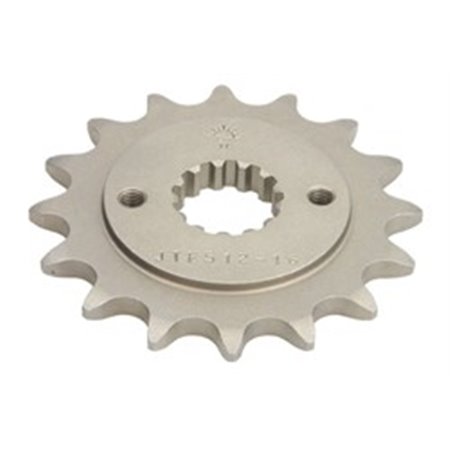 JTF512,16 Front gear steel, chain type: 520, number of teeth: 16 fits: KAWA