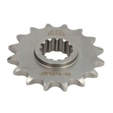 JTF1370,16 Front gear steel, chain type: 525, number of teeth: 16 fits: HOND