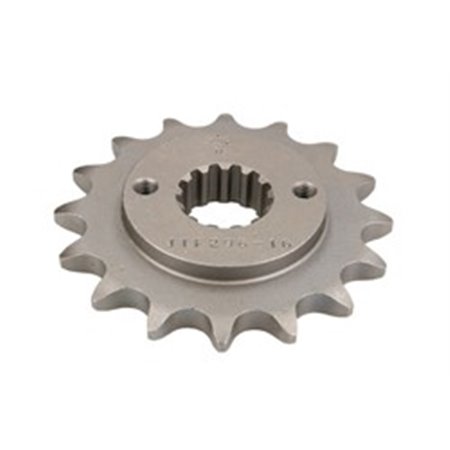JTF296,16 Front gear steel, chain type: 525, number of teeth: 16 fits: HOND