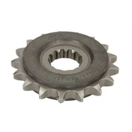 JTF579,17RB Front gear steel, chain type: 50 (530), number of teeth: 17, with