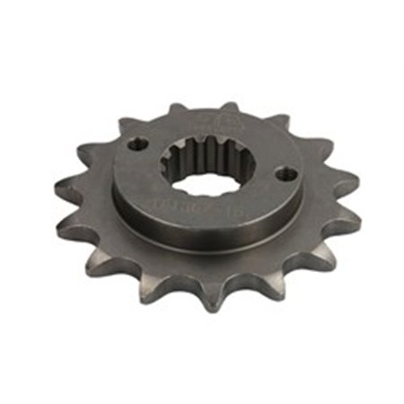 JTF1307,15 Front gear steel, chain type: 520, number of teeth: 15 fits: HOND