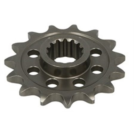 JTF741,15 Front gear steel, chain type: 525, number of teeth: 15 fits: DUCA
