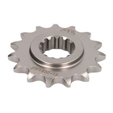 JTF1332,15 Front gear steel, chain type: 525, number of teeth: 15 fits: HOND