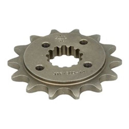 JTF1309,14 Front gear steel, chain type: 520, number of teeth: 14 fits: HOND