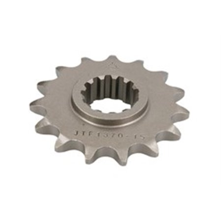 JTF1370,15 Front gear steel, chain type: 525, number of teeth: 15 fits: HOND