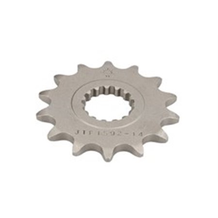 JTF1592,14 Front gear steel, chain type: 520, number of teeth: 14 fits: YAMA