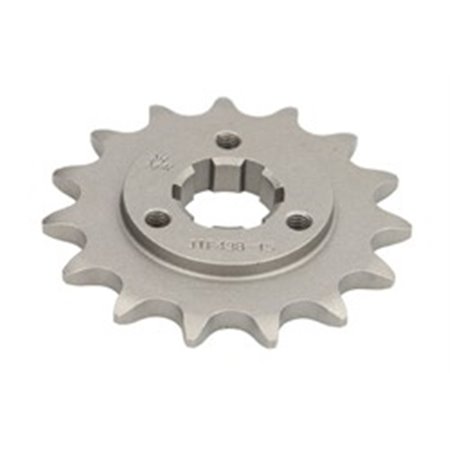 JTF438,15 Front gear steel, chain type: 520, number of teeth: 15 fits: SUZU