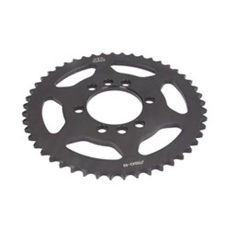 JTR843,49 Rear gear steel, chain type: 428, number of teeth: 49 fits: YAMAH